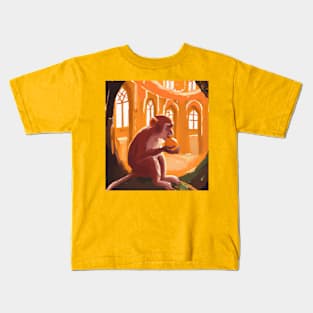 Monkey of the fate Kids T-Shirt